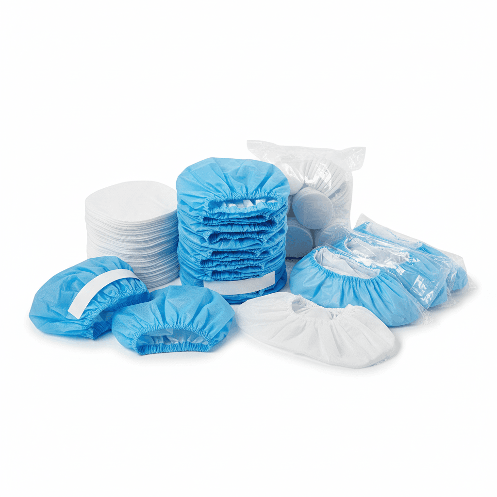 Disposable caps & Shoe Covers